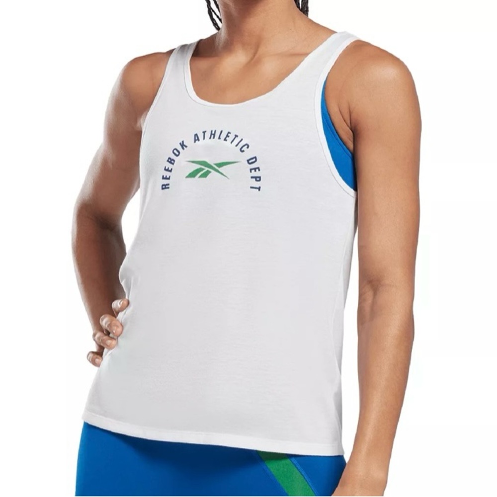 NEW Reebok white workout tank top